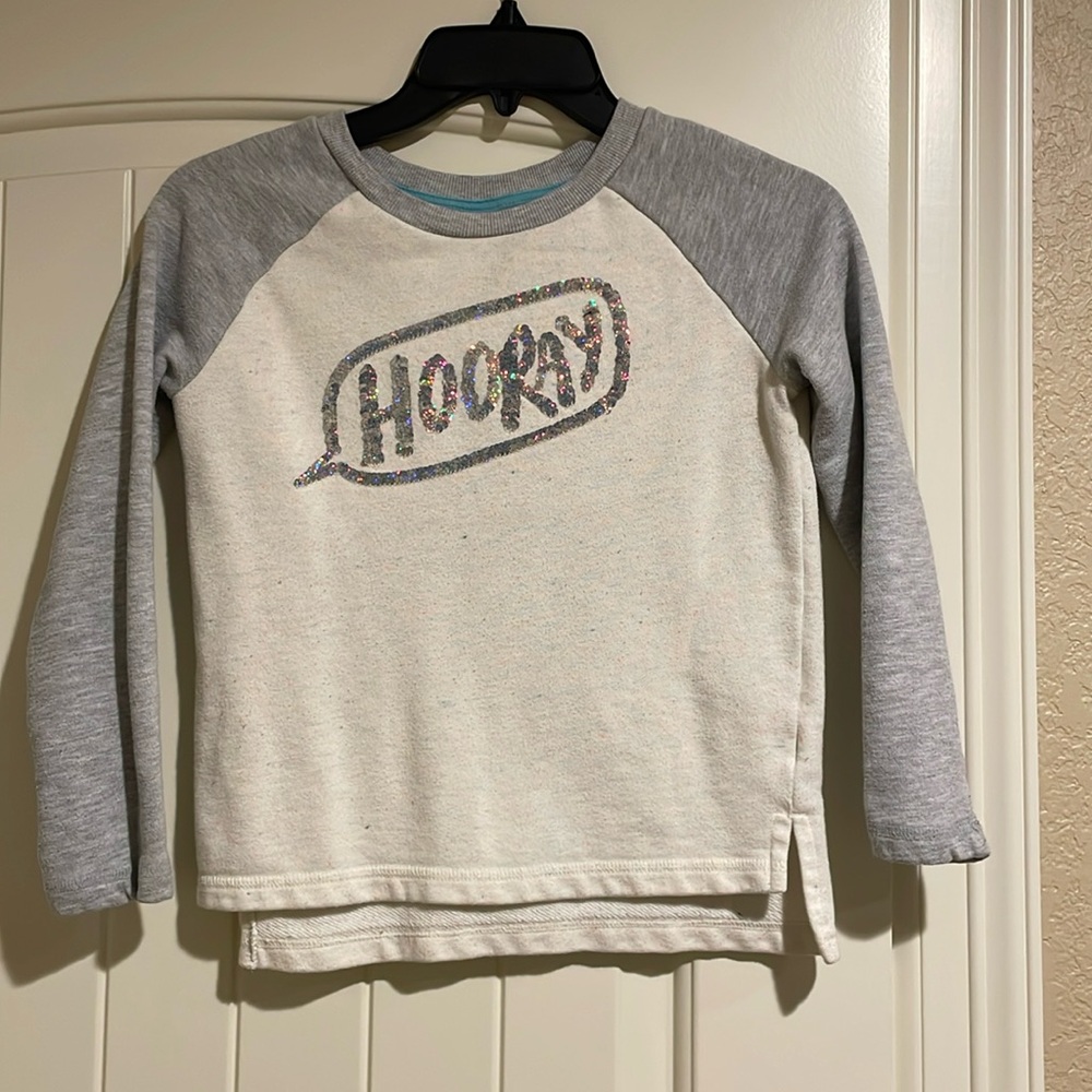 Hooray flippy sequin long sleeved sweatshirt! 🎉